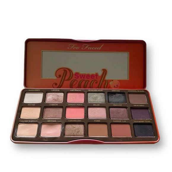 Too Faced Sweet Peach Eye Shadow Palette - Picture 3 of 4